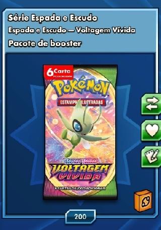 Pokémon - Jogo com 6 Cartas De Jogo Adicionais