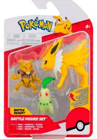 Brinquedo Pokemon - Battle Figure Pack Totodile e Abra em Promoção