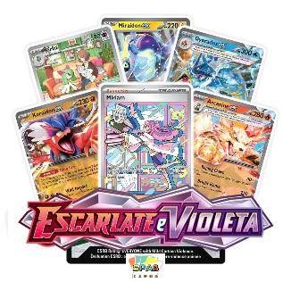 Cartas Pokémon Box 18 Boosters Escarlate e Violeta 151 Copag