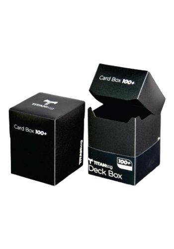 Deckbox 100+ PRETA - TITAN tcg | www.baraogeekhouse.com.br
