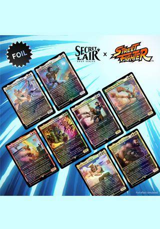 Secret Lair x Street Fighter Foil Edition - Foil Cards