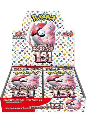 (JAP) Caixa de Booster - Escarlate e Violeta - Pokémon Card 151