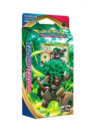 Jogo de Cartas Pokémon - Deck Espada e Escudo - Rillaboom - Copag