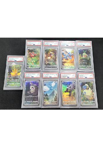 Set Floresta - Galeria de Galar - 9 Cartas - PSA 8/9 | Bruno