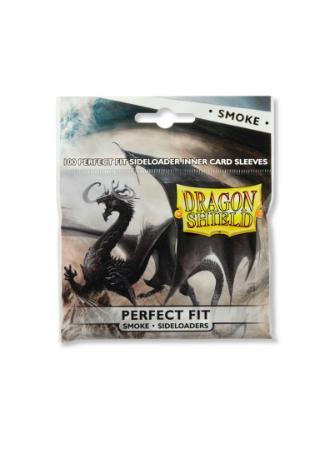 Dragon Shield Sleeves: Perfect Fit Sealable - Smoke (100