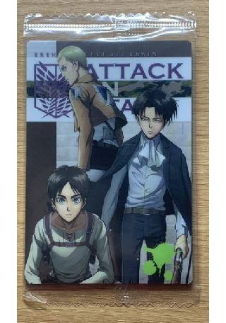 Attack on Titan Collection Cards, Sp, Sr. Japonês, Anime, TCg