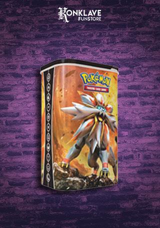 Lata Pokémon Solgaleo, Deck Box