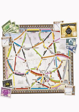 Ticket to Ride: Reino Unido - Expansão Jogo de Tabuleiro