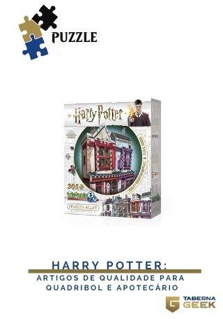 Harry Potter Beco Diagonal: Artigos de Qualidade para Quadribol e  Apotecário - Quebra Cabeça 3D