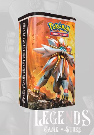 Lata Pokémon Solgaleo, Deck Box