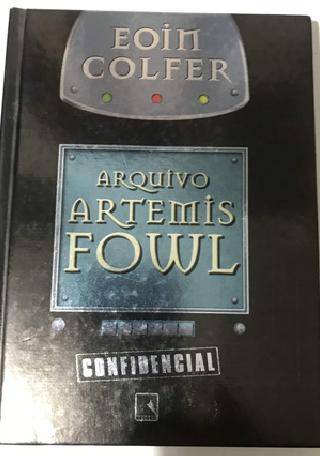 Livro Arquivo Artemis Fowl Eoin Colfer - Capa Dura Metalizada  Bazar  Digitt@l Loja Online de Card Games, HQs, Graphic Novels, Livros e Jogos -  Compre Agora na Bazar Digit@ll.