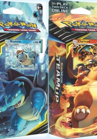 Starter Deck Chama Implacável - Pokémon TCG Sol e Lua 9: União de Aliados -  Deck&Box