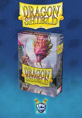 Shield Dragon Shield - Mini Matte - Laranja Kurang (60 unidades) - Epic Game  - A loja de card game mais ÉPICA do Brasil!