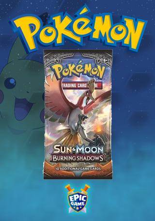 Booster Avulso Sun & Moon - Burning Shadows - Epic Game - A loja de card  game mais ÉPICA do Brasil!