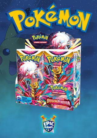 Pokémon Tcg Deck Origem Perdida Planta E Fogo Copag