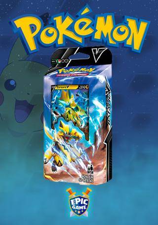 Box Pokémon Zeraora VMax e VAstro Original Lacrada Nova