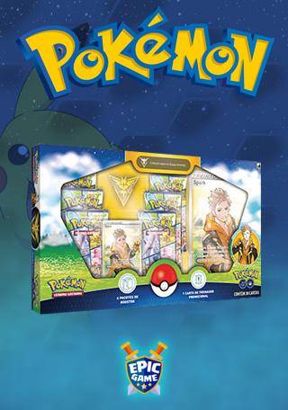Caixa de Booster - Pokémon GO, Busca de Produtos e Acessórios