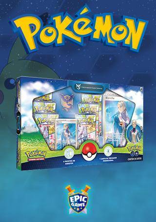 Pokémon TCG: Box Pokémon GO Coleção Especial - Equipe Sabedoria