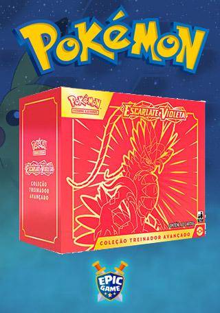 Cartas - Box Pokemon - Treinador Avancado - Koraidon Escarlate e Violeta -  32570 COPAG DA IA