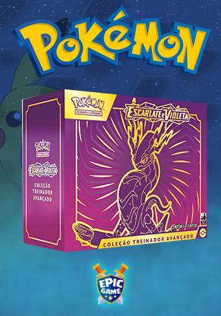 Pokemon Box - Coleção Treinador Avançado - Escarlate e Violeta