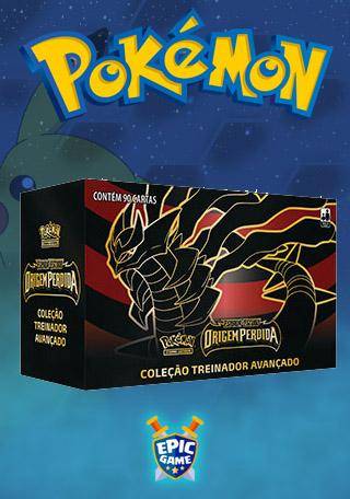 Kit de Cartas Pokemon Blister Triplo Origem Perdida 3 Pacotes + 1