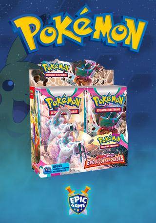 Blister Triplo Pokémon Escarlate e Violeta 2 - Evoluções em Paldea