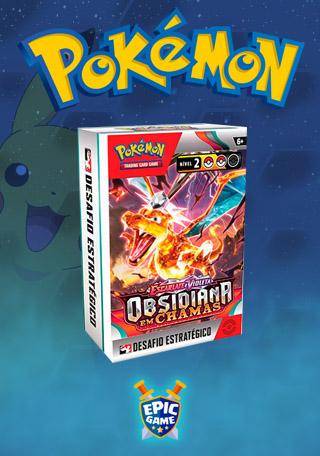 Pack Quádruplo Pokémon Escarlate e Violeta 3 Obsidiana em Chamas