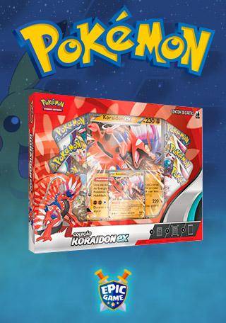 Box Pokémon TCG Lendas de Paldea - Koraidon EX