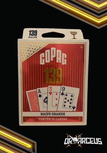 Jogo Baralho 139 Copag 55 Cartas