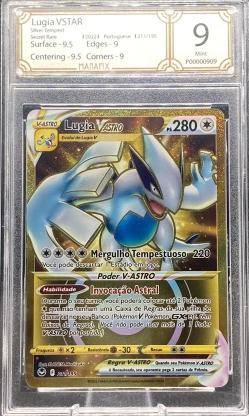Lugia VAstro 211/195 - Tempestade Prateada - Manafix - 9 Mint