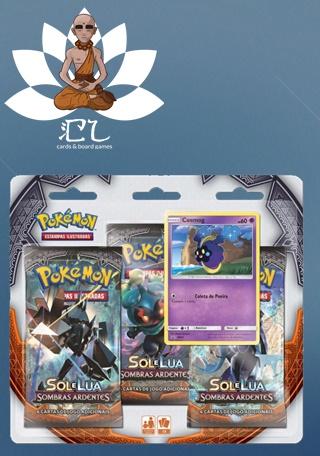 Jogo pokemon deck lata pokemon gx lenda de alola lunala copag