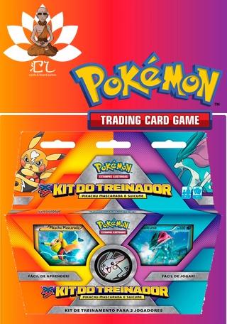 Kit do Treinador – Pikachu Mascarada e Saicune - Flow Games