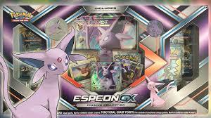 Jogo de Cartas Pokemon Box Coleção Premium Umbreon/Espeon GX