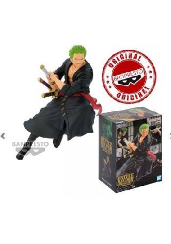 Boneco one piece - luffy - the grandline men saga de wano - bandai