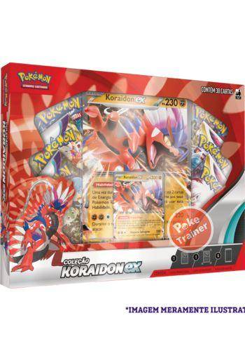 Jogo de Cartas Pokemon Blister Gigante Parceiros Iniciais 15 Cartas