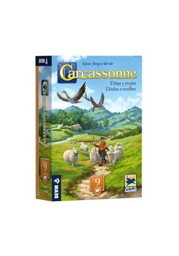 🐑 Carcassonne Expansão 9 – Vinhas e Ovelhas | Devir | PK CENTER TCG