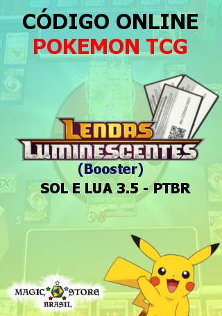Pokémon tcg: Box Coleção com Miniatura SM3.5 Lendas Luminescentes