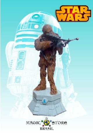 Xadrez Star Wars 007 - Chewbacca (Bispo)