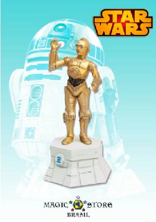 C-3po C3po Xadrez Star Wars Miniatura Coleção