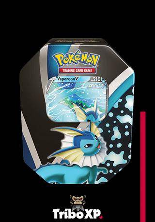 Lata Pokemon Evolução Eevee Vaporeon V