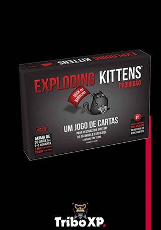 Exploding Kittens - Jogo de Cartas - Galápagos Jogos (em português