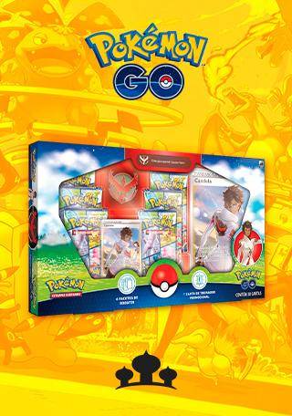 Jogo de Cartas Pokemon GO Box Especial Treinadores Valor Copag - Amarelo