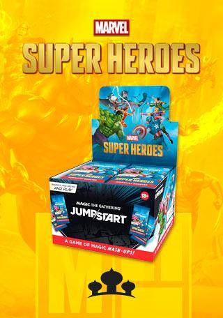 Caixa de Booster - Marvel Super Heroes - Booster de Jumpstart