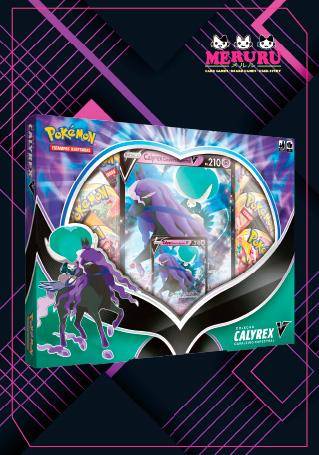 Pokemon TCG: Ice Rider Calyrex V Box : : Brinquedos e