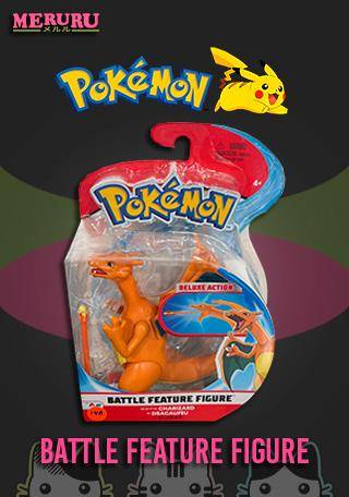 Brinquedo Boneco Charizard: Pokémon Battle Feature Figure Deluxe
