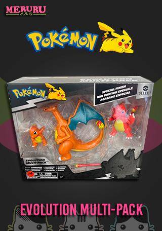 Pack Evolução Charmeleon, Charmander E Charizard Pokemon - Sunny