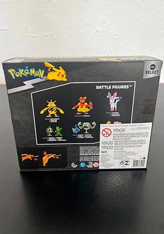 Kit Evoluções Pokémon - Charmander, Charmeleon e Charizard