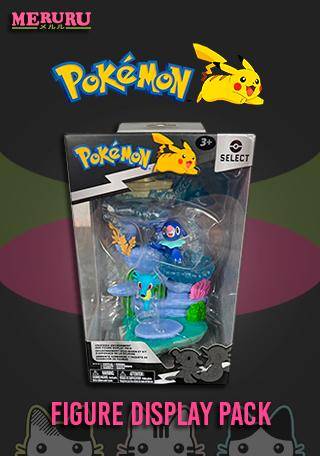 Figura Subaquatico Com Popplio Horsea, Pokemon - Sunny Brinquedos