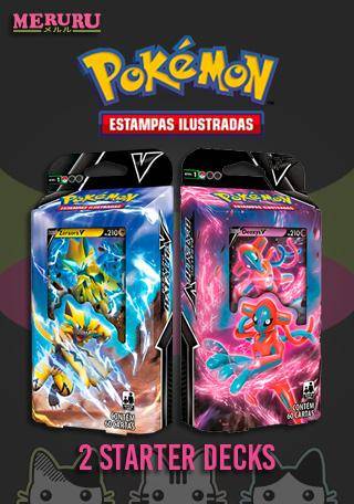 Cartas Pokémon Batalha V Zeraora 60 Cartas 