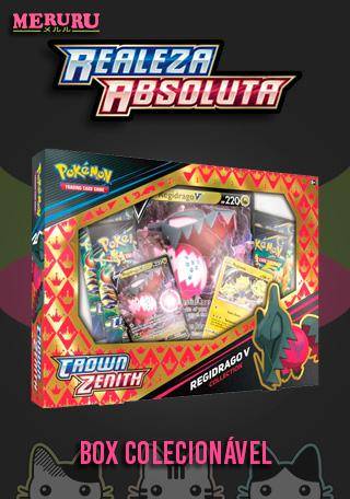 Box Pokemon Coleção Realeza Absoluta Regidrago V Copag